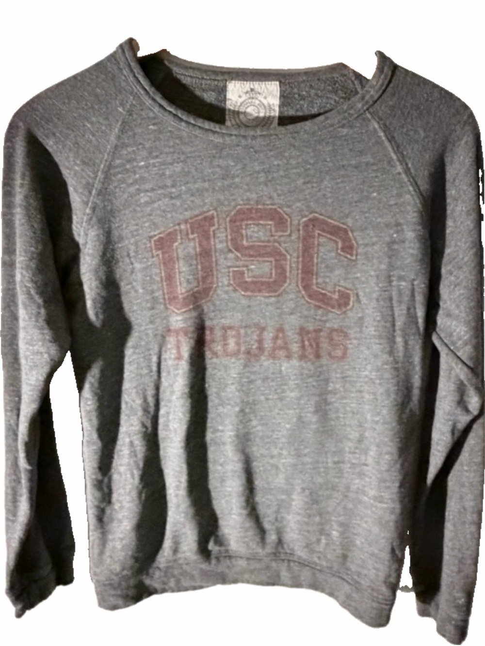 Women’s USC Trojans Gray Crewneck Sweatshirt Size Medium